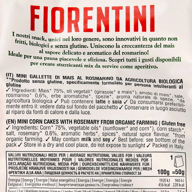 Les Snacks de maïs au romarin BIO et sans gluten - 2