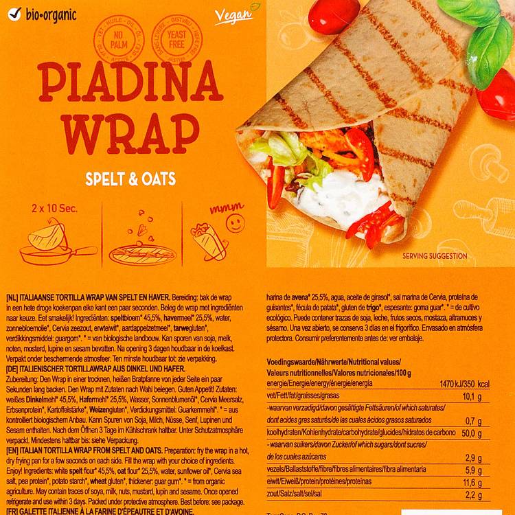 Les Pains wraps BIO - 2