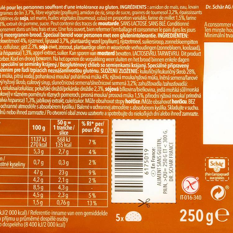 Le Pain campagnard sans gluten - 3