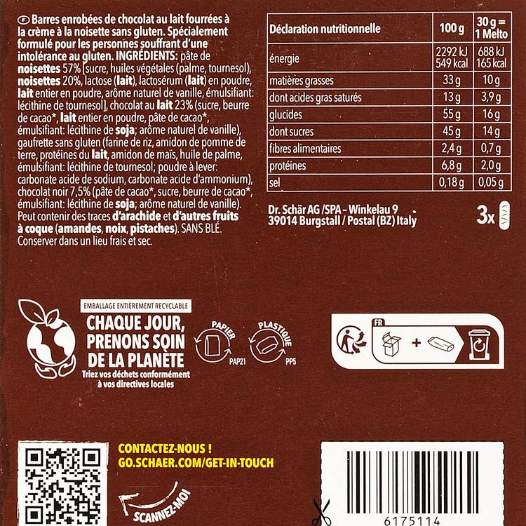 Les Barres chocolatées sans gluten - 2