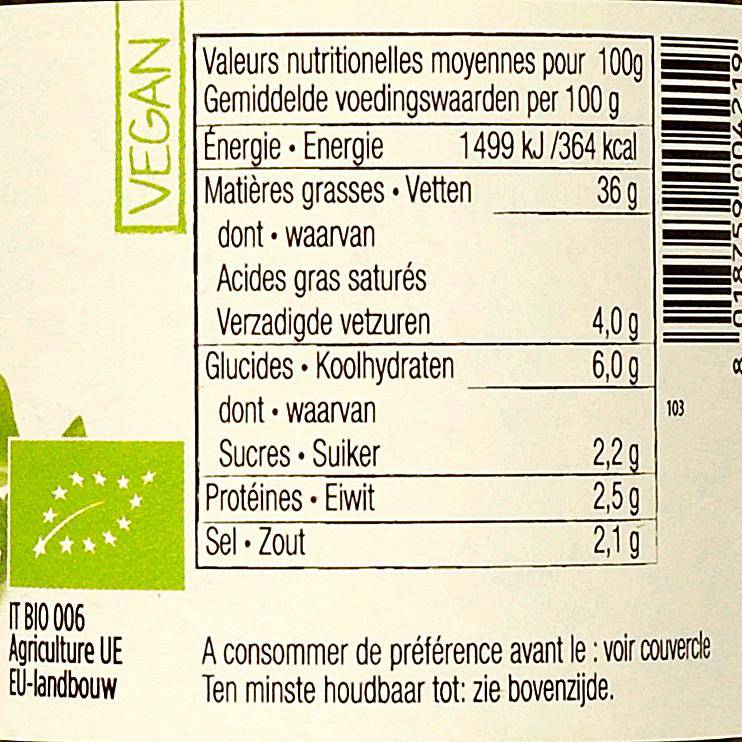 Le Pesto à la roquette BIO - 2