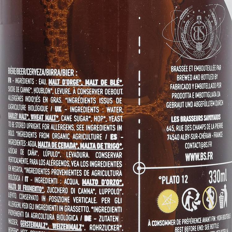 La Bière blonde de Savoie "Brasseurs Savoyards" - 2