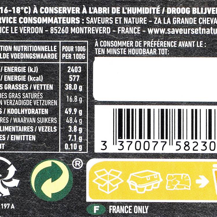La Boîte de 6 petits œufs praliné noisette enrobés de chocolat au lait BIO - 4
