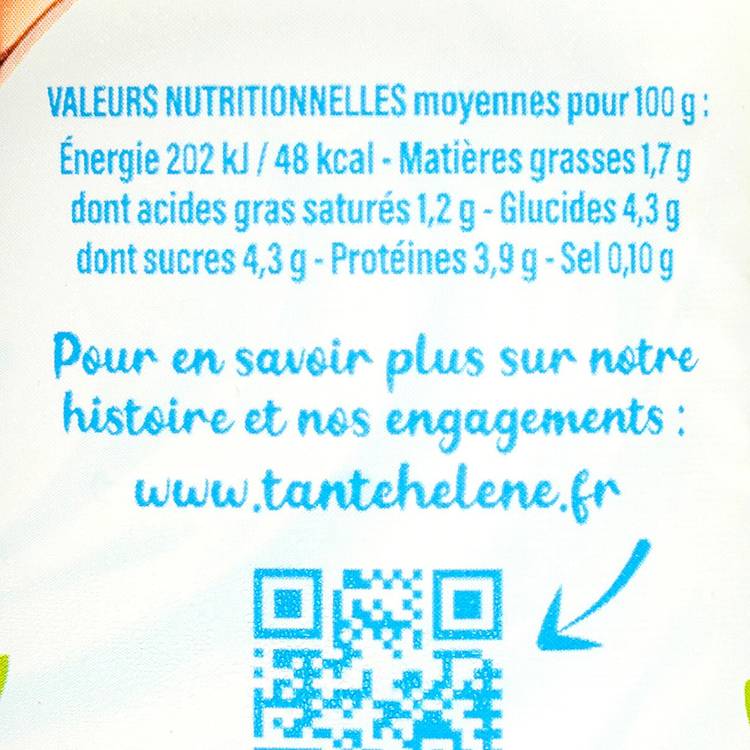 Les Yaourts nature demi-écrémé BIO - 3