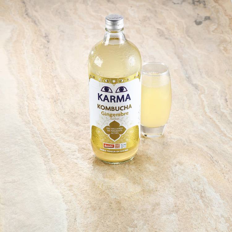 Le Kombucha gingembre BIO 1L