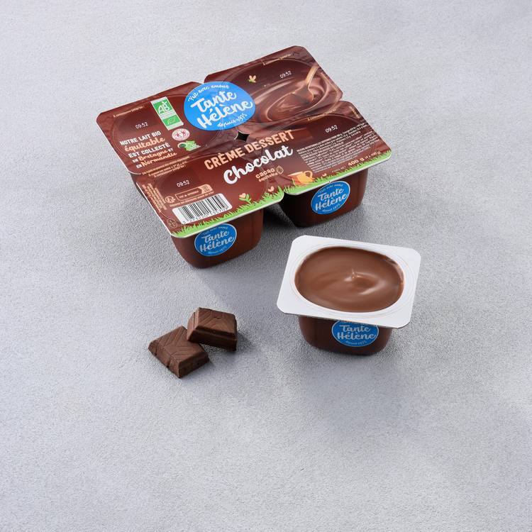Les Crèmes dessert chocolat BIO
