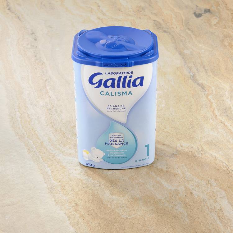 Le Lait "Gallia" Calisma 1 - 0 à 6 mois