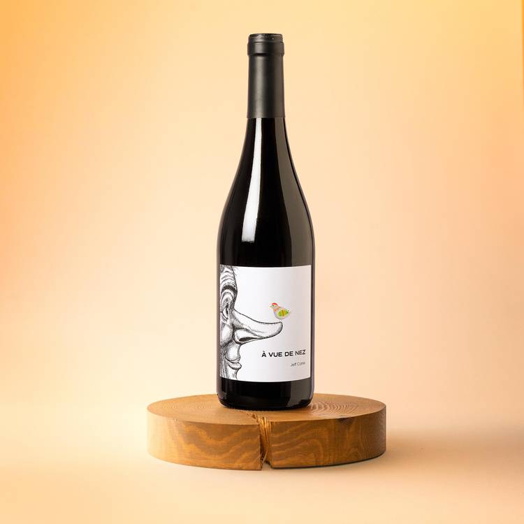 Le Vin rouge "A Vue de Nez" sans sulfite BIO