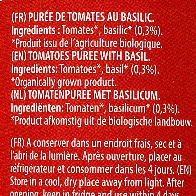 La Passata basilic BIO - 2