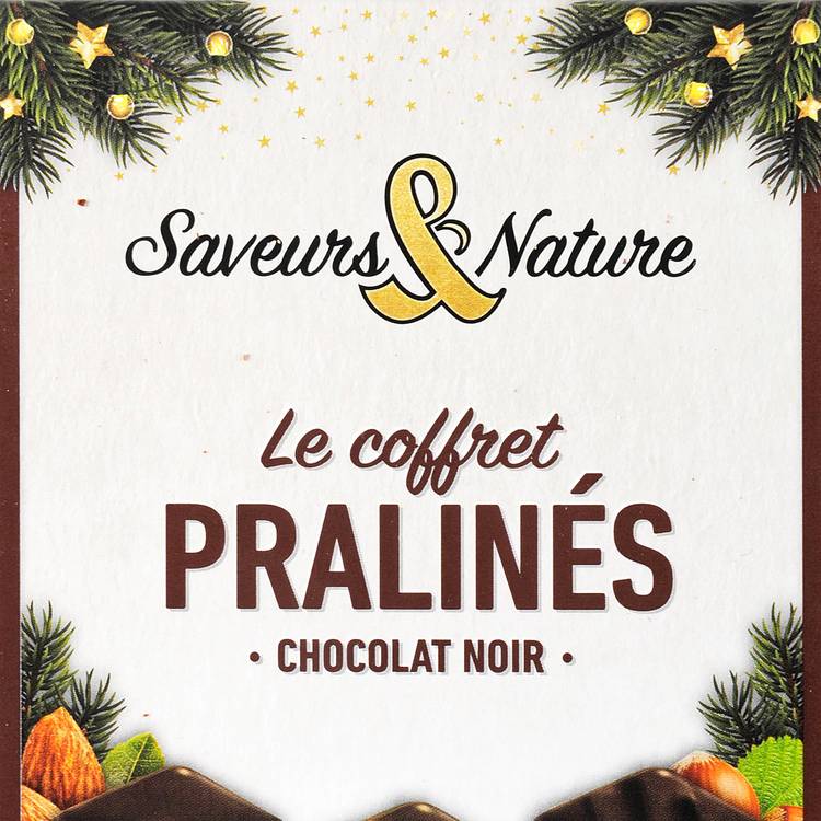 Le Coffret pralinés chocolat noir BIO - 2