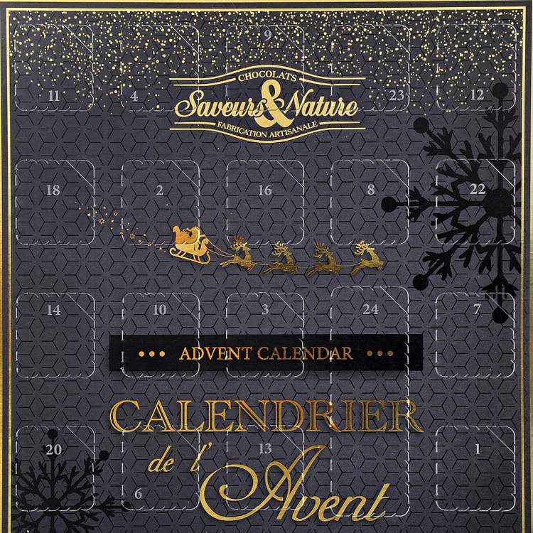 Le Calendrier de l'Avent raffiné BIO - 2