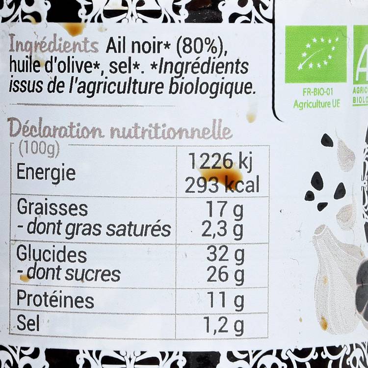 La Purée d'ail noir BIO - 4