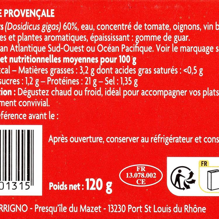 Les Encornets sauce provencale - 2