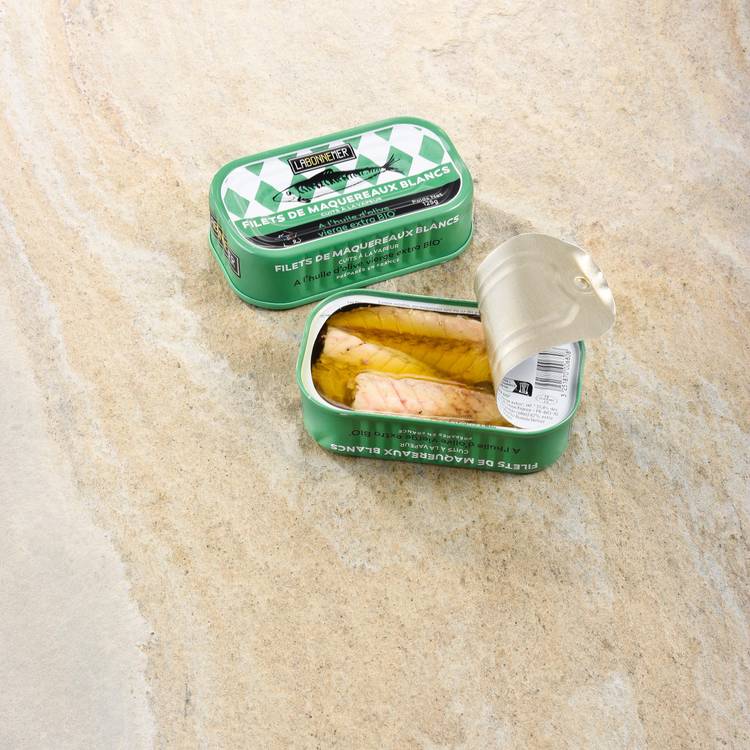 Les Filets de maquereaux à l'huile d'olive BIO