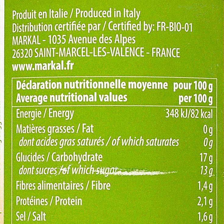 Le Ketchup sans sucres ajoutés BIO - 2