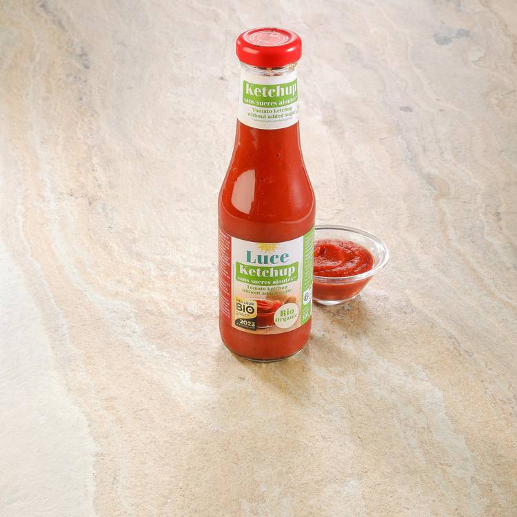 Le Ketchup sans sucres ajoutés BIO
