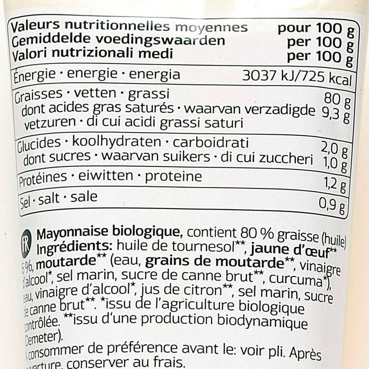La Mayonnaise fine BIO - 2