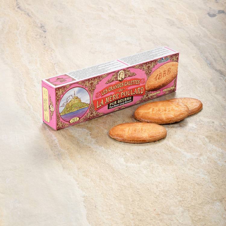 Les Grandes galettes pur beurre "La Mère Poulard"