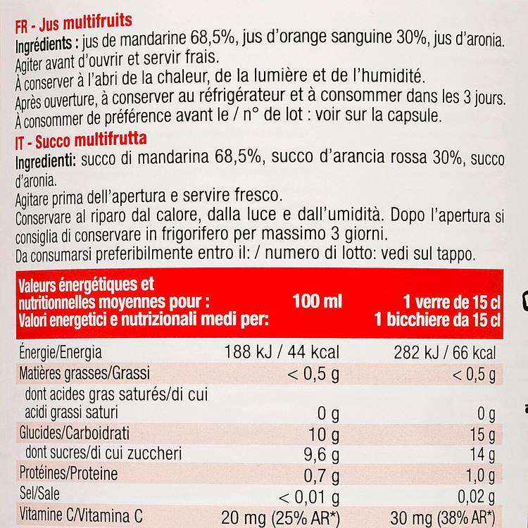 Le Pur jus de mandarine et orange sanguine - 2