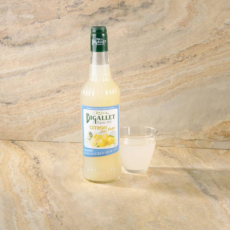 Le Sirop de citron pulpe