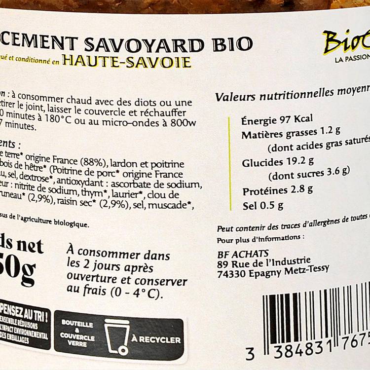 Le Farcement savoyard BIO - 4