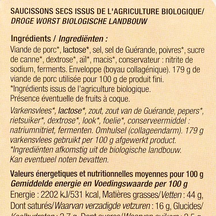 Les Mini saucilongs BIO - 3