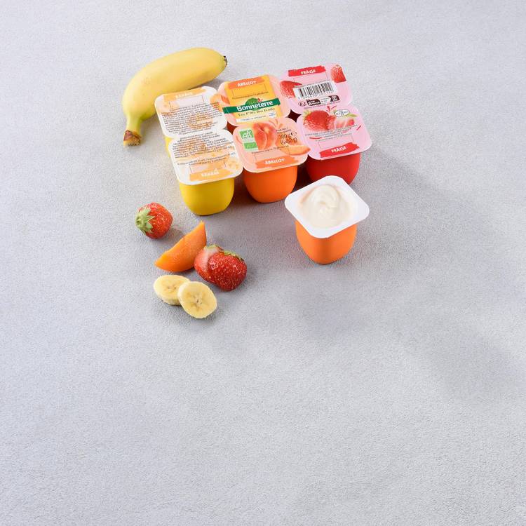 Les Fromages blancs aux fruits BIO
