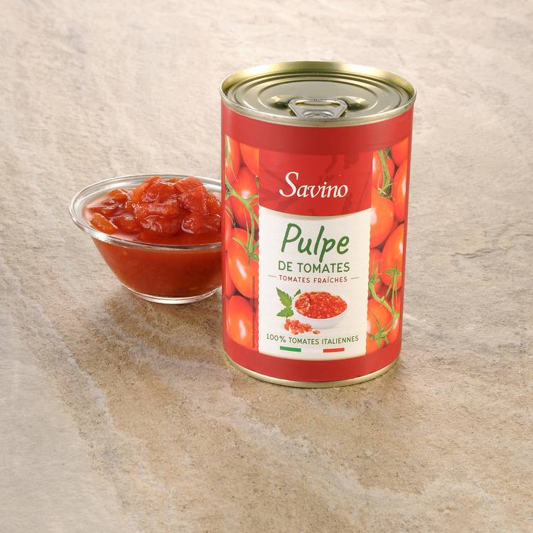 La Pulpe de tomate en dés - 1