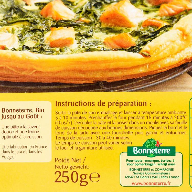La Pâte feuilletée BIO - 3
