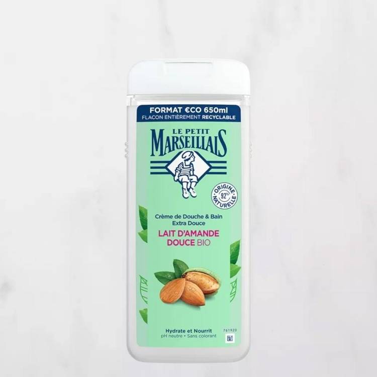 Le Gel douche lait d'amande douce XL "Le Petit Marseillais "