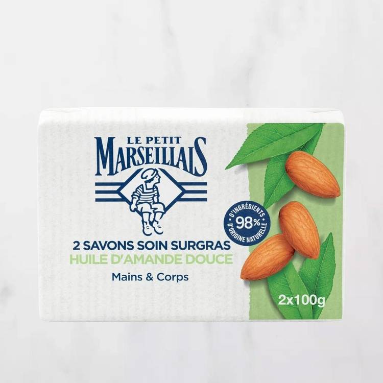Le Savon solide huile d'amande douce "Le Petit Marseillais"