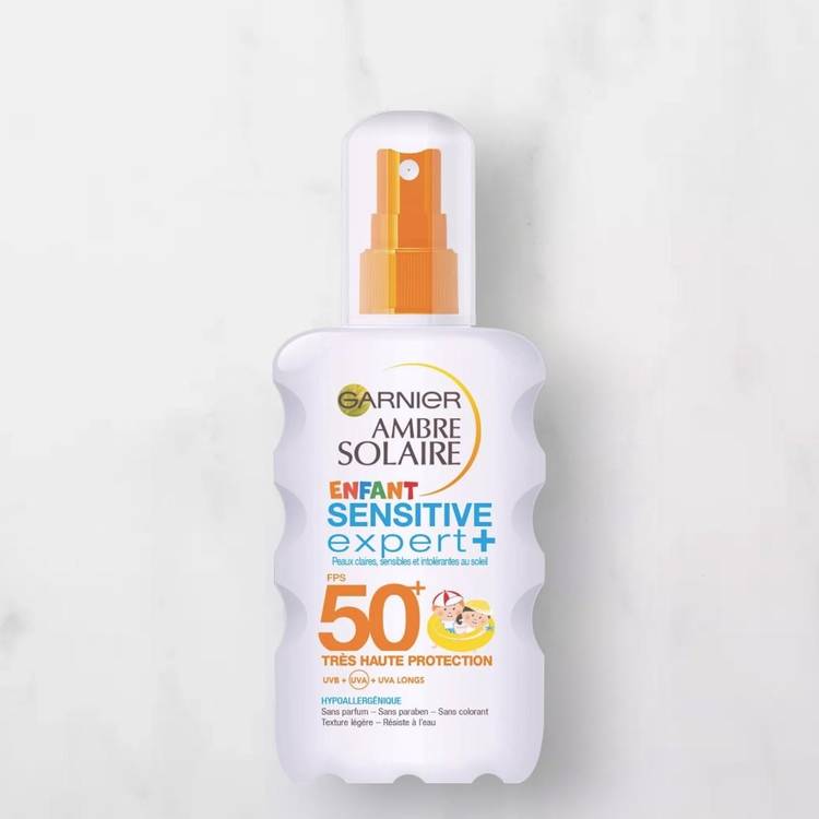 L'Ambre Solaire enfant sensitive SPF50 "Garnier"
