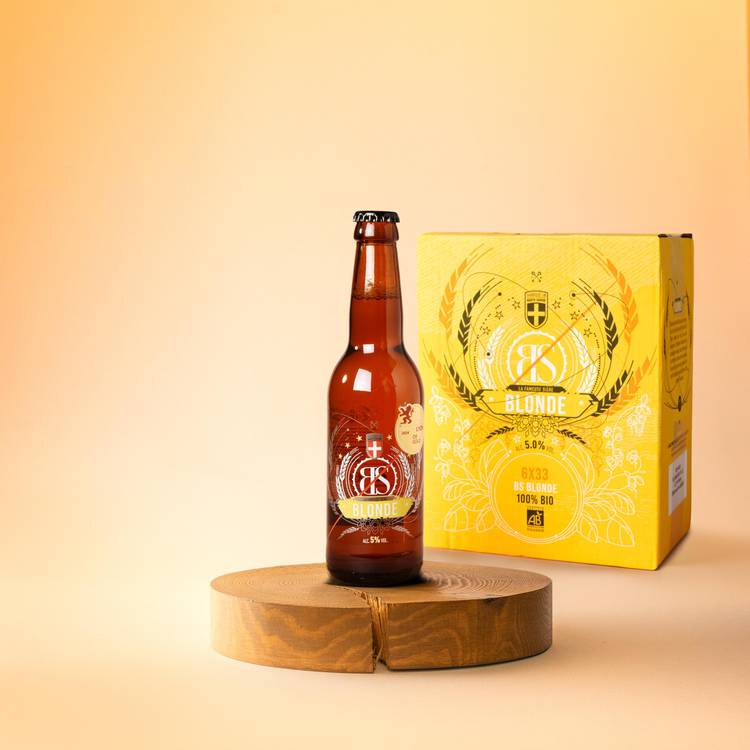 Le Pack de bières blondes BIO "Brasseurs Savoyards"