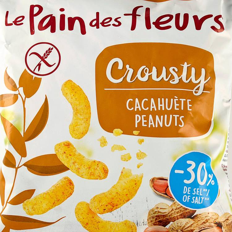 Les Crousty cacahuètes BIO et sans gluten - 2