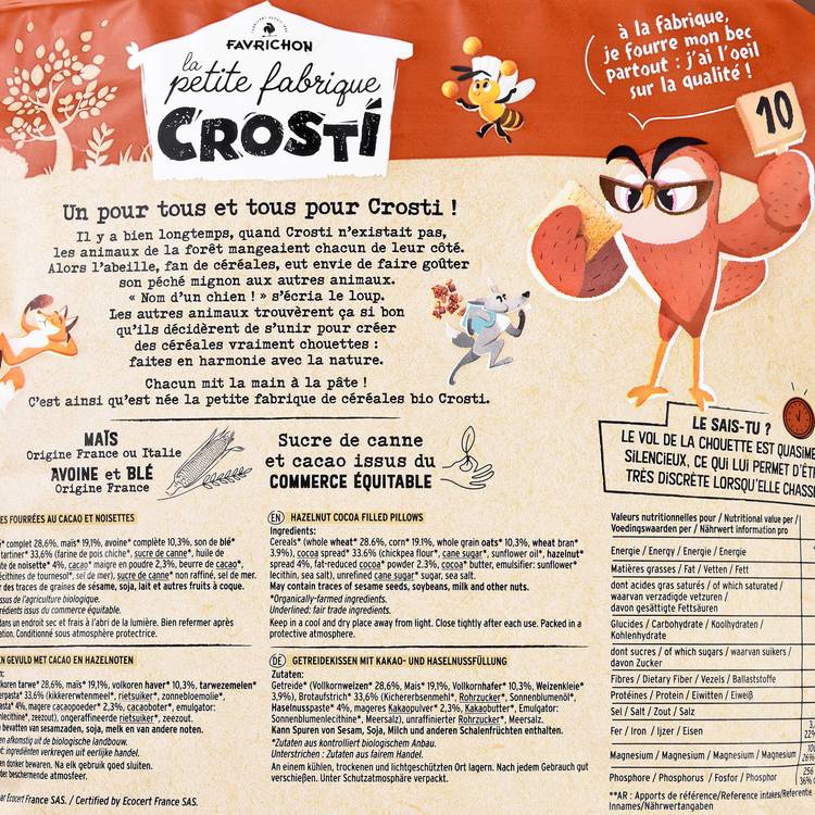 Les Crosti crush pâte à tartiner BIO - 2