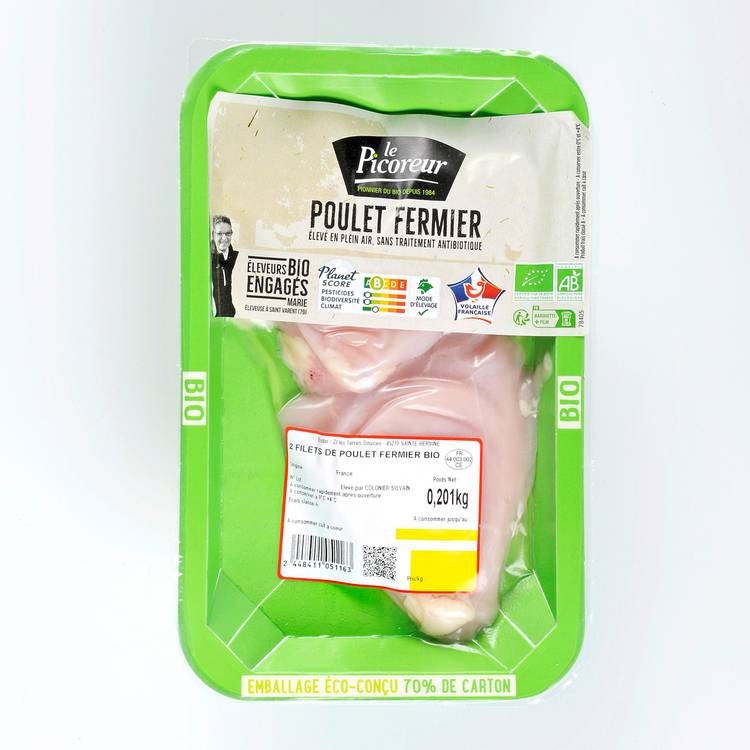 Les Filets de poulet fermier BIO - 2