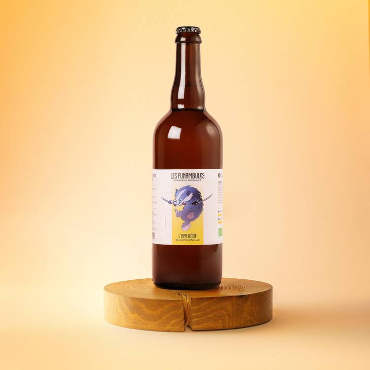 La Bière belgian blonde L'ami Rôde BIO