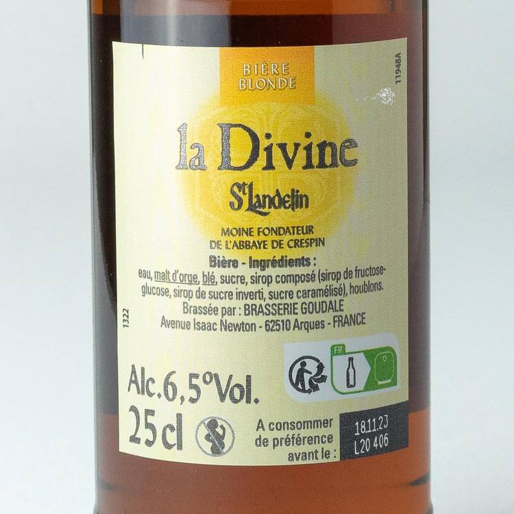 Les 6 Bières blondes "La Divine" - 3
