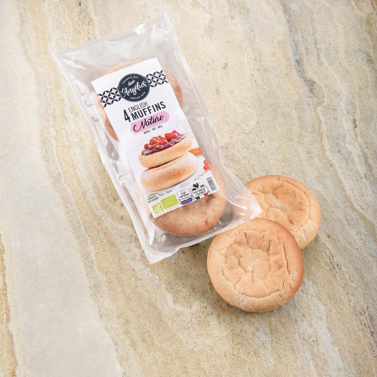 Les English muffins nature BIO