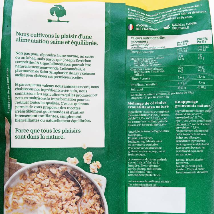 Le Muesli croustillant essentiel BIO - 2