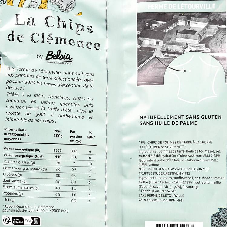 Les Chips à la truffe d'été - 2