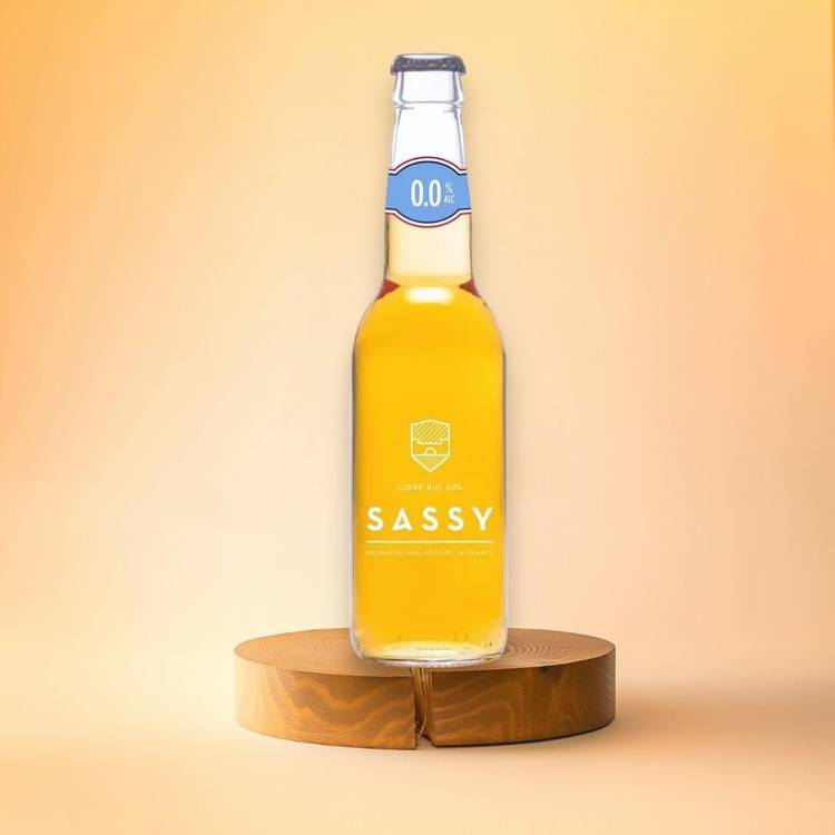 Le Cidre sans alcool 0.0% BIO "Sassy"