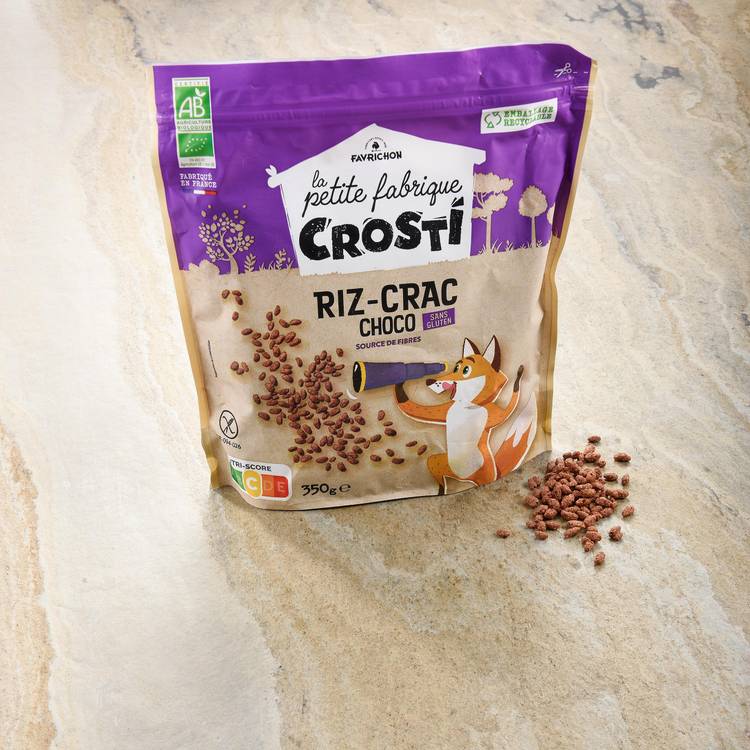 Les Crosti riz soufflé chocolat BIO