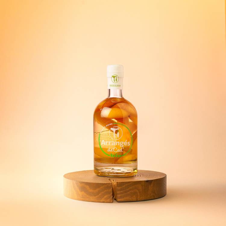 Le Punch au rhum pomme poire  et vanille BIO