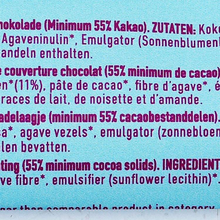 La Barre chocolaté fondante à la noix de coco BIO - 3
