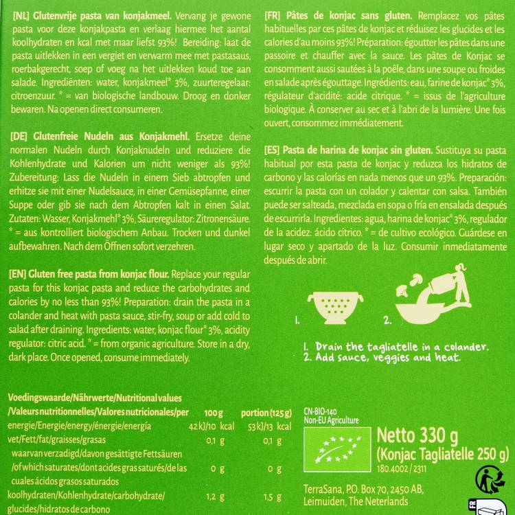 Les Tagliatelles de konjac BIO - 3