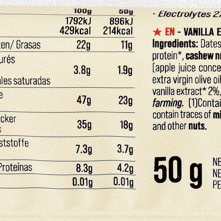 La Barre énergétique vanille macadamia BIO - 3