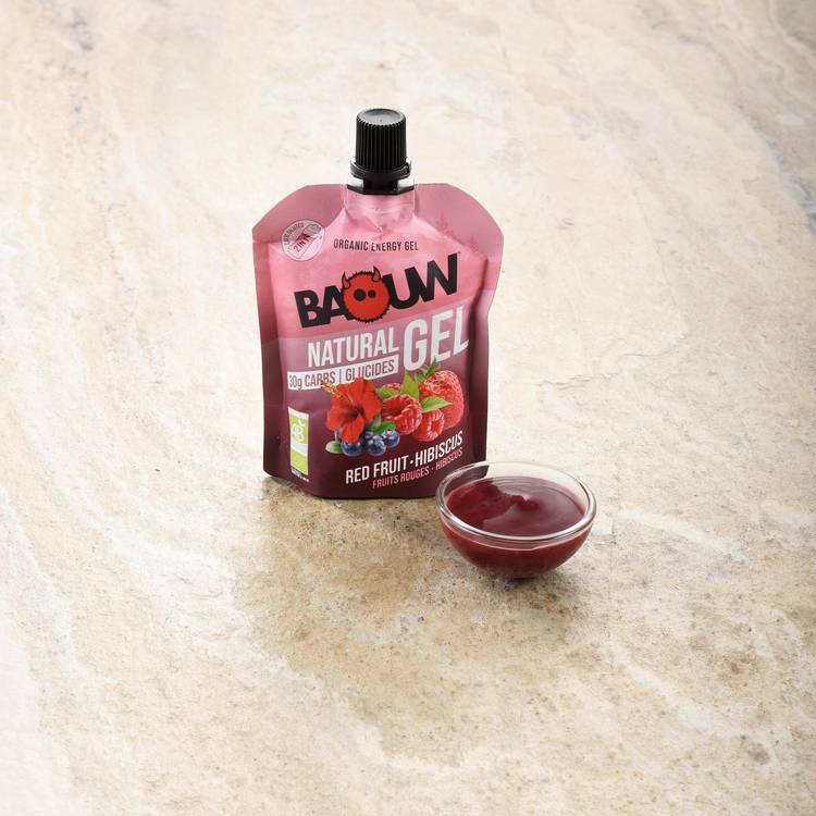 La Gourde énergétique fruits rouges et hibiscus BIO
