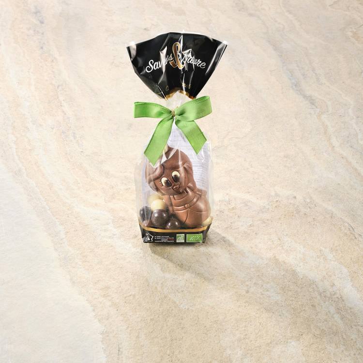 La Princesse au chocolat au lait et billes crousty aux 3 chocolats BIO - 2