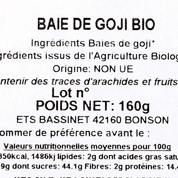 Les Baies de goji BIO - 2